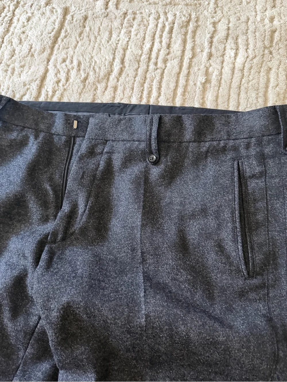 Belstaff Dark Charcoal Dress Pants